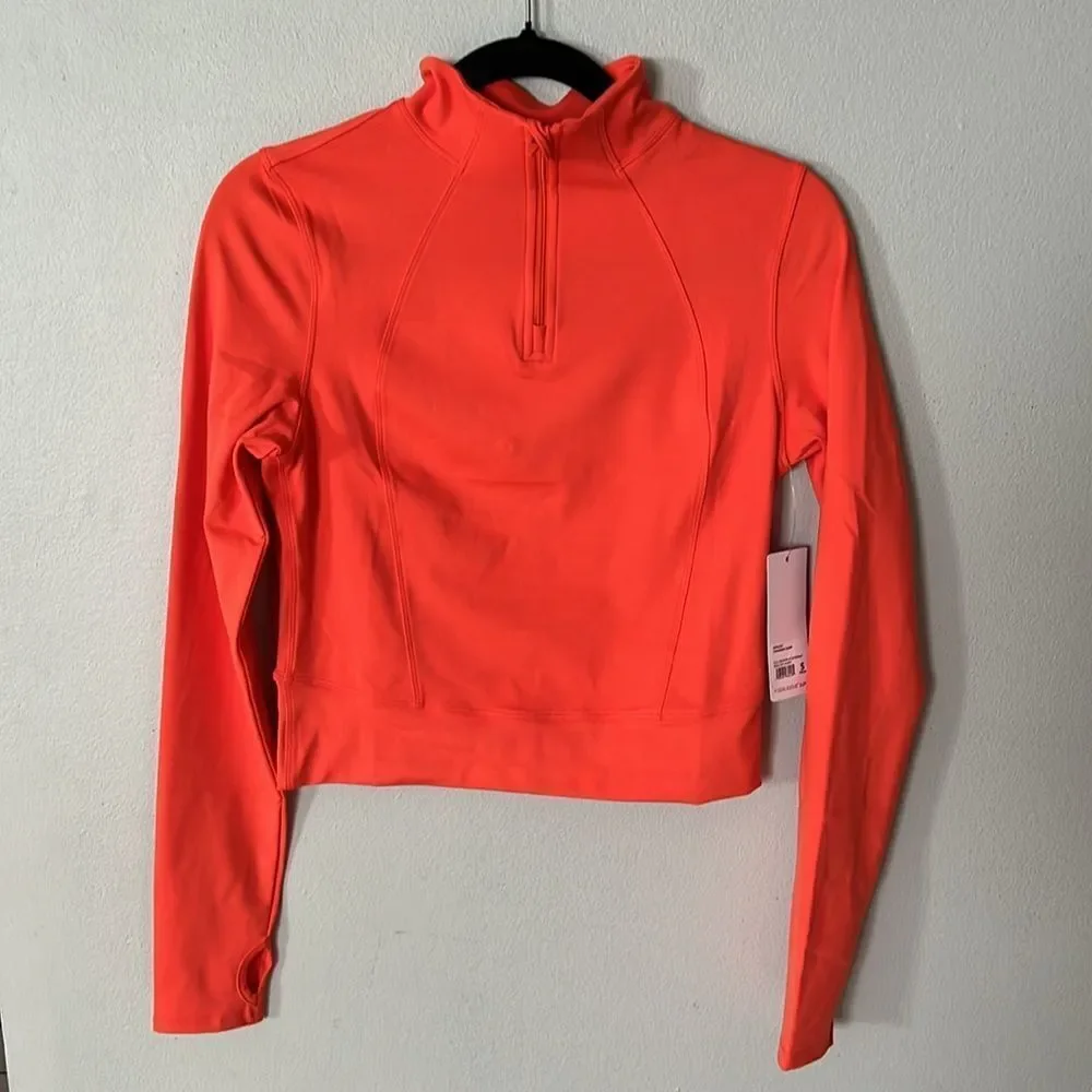 Yogalicious Lux Womenâs Crosstrain Everyday LongâSleeve 3/4 Zip Jacket T⌠- Picture 9 of 16